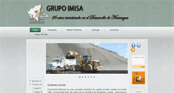 Desktop Screenshot of grupoimisa.com.ni